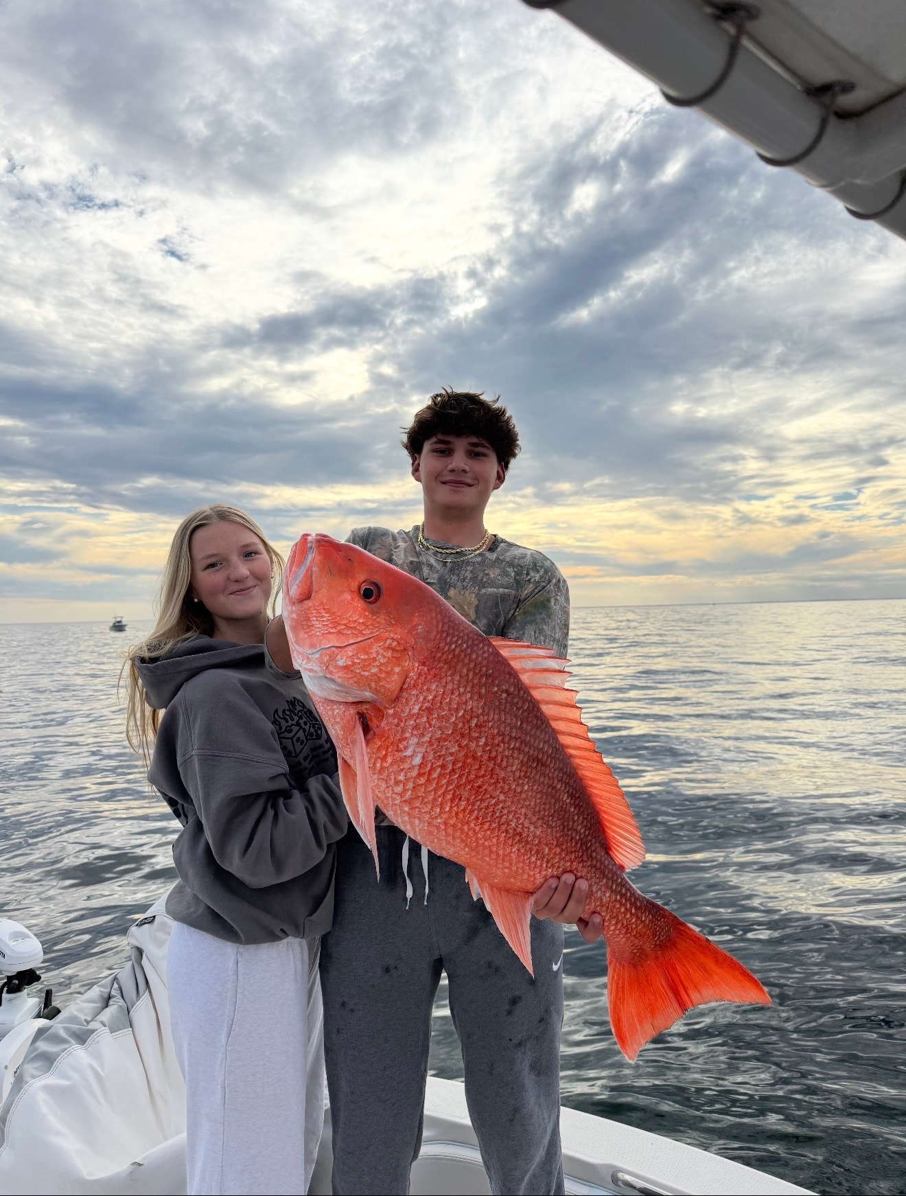 Fishing adventure on the water