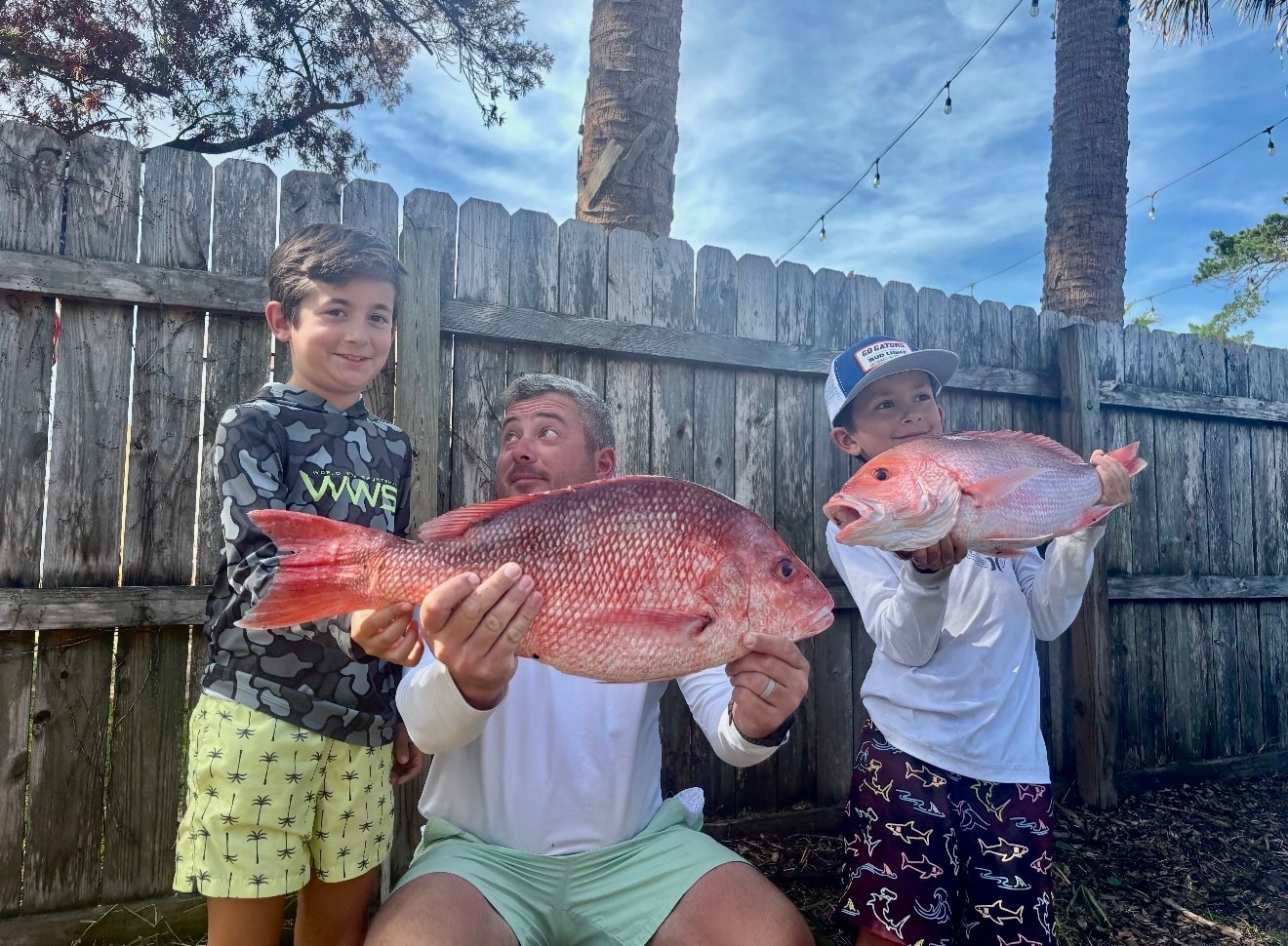 Family enjoying an inclusive fishing adventure on the water
